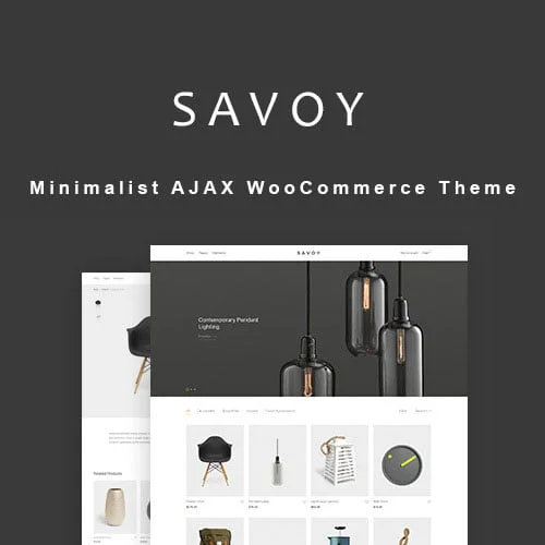 Savoy E28093 Minimalist AJAX WooCommerce Theme
