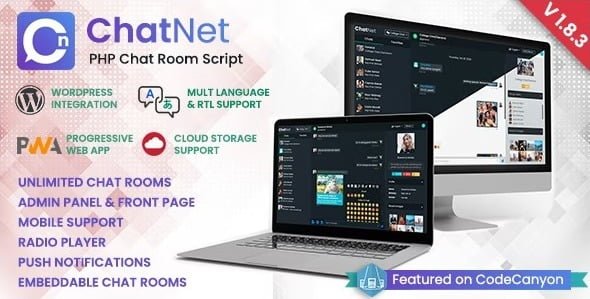 ChatNet PHP Chat Room Private Chat Script
