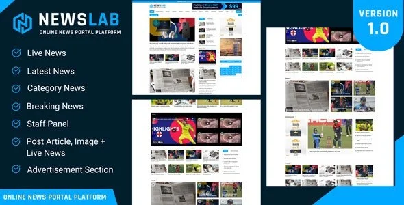 newslab online newspaper and magazine platform